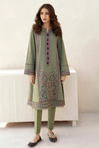 SR-JZ710 Unstitched Fully Embroided Dhanak Suit With Dhanak Dupatta