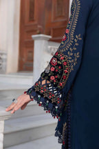 SH-MB-965 3 Piece - Unstitched Fully Embroided Dhanak Fabric