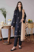 SR-BR1135 Unstitched Heavy Embroidered Dhanak Suit Embroidered Dhanak Shawl
